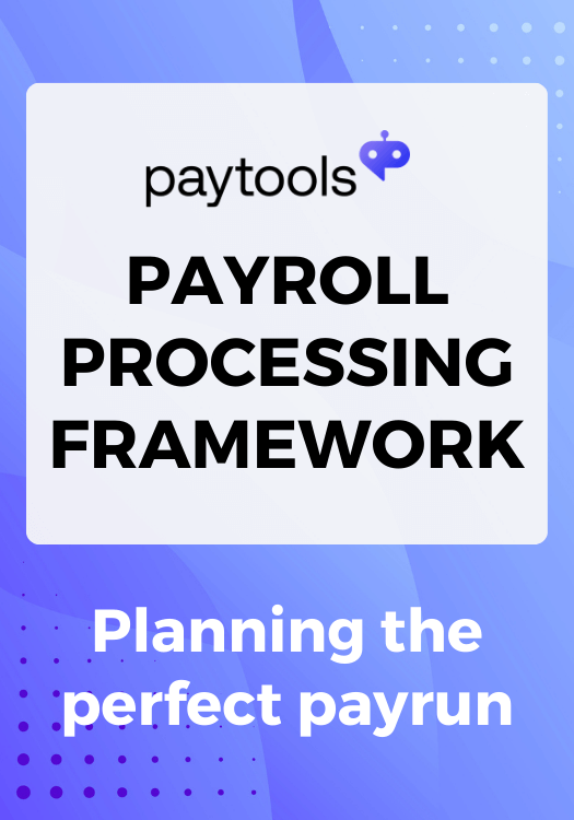 Payroll Processing Framework cover
